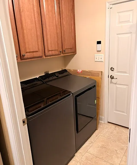 Washer and dryer for tenant's use
