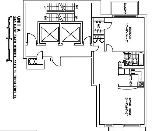 2nd image of 245 E 84th St APT 17A