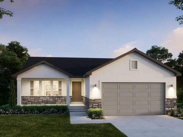 Hilldale - No Basement Plan, The Village at Fox Meadows - Smithfield