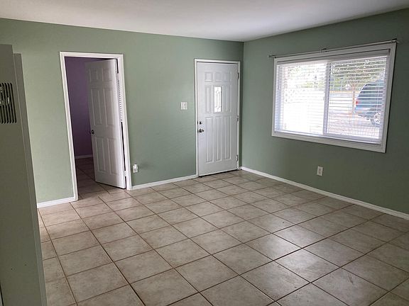 House main entrance to living area