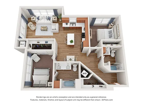 Floor plan Swan