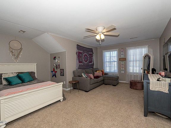 Upstairs Bedroom with walk-in closet