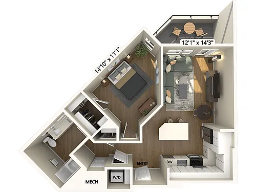 Floor plan A5-725-1