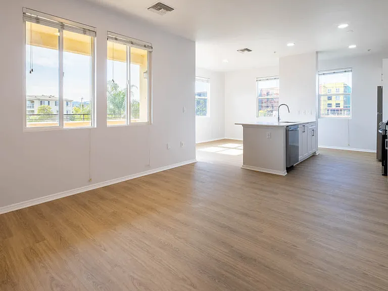 Living Room with Hard Surface Flooring