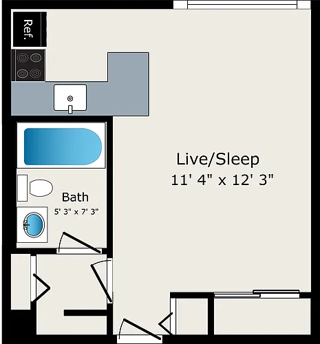 Floor plan S1
