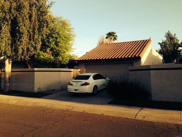 front of home