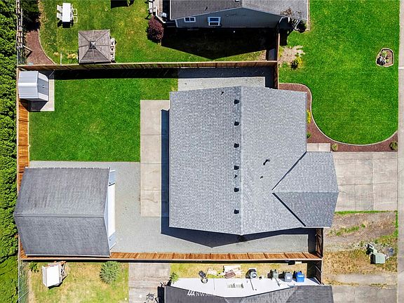 Second two car garage/shop behind house. 