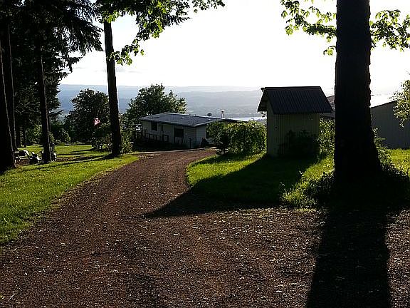 Driveway to House past Well