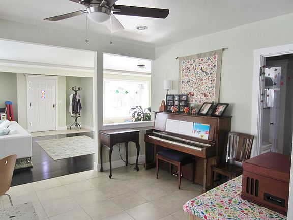 Dining area facing West