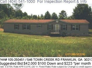 546 Town Creek Rd, Franklin, GA 30217