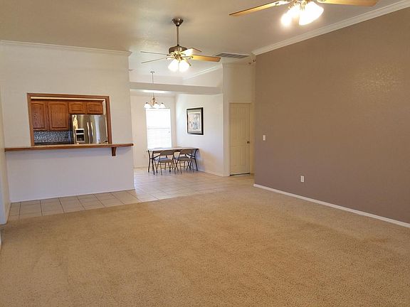 Huge living room with 10' ceilings