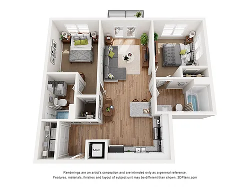 Floor plan The Charlotte
