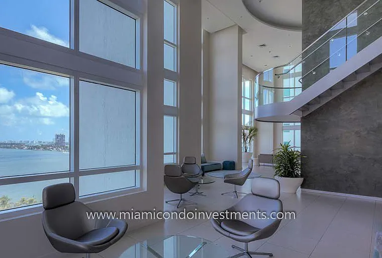 Common workspace with beautiful ocean views!