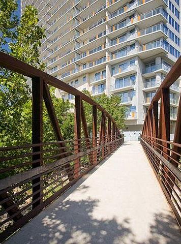 Our pedestrian bridge gives you direct access to Shoal Creek and Lady Bird Lake.