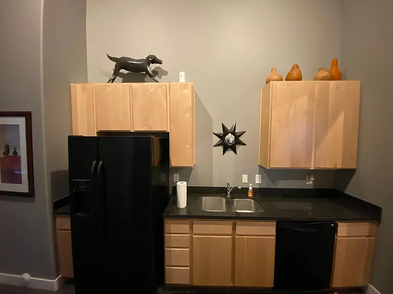 Kitchenette in clubhouse