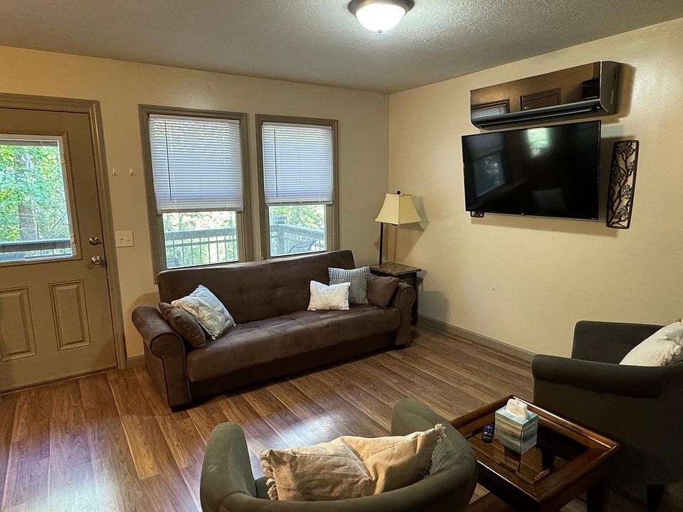 Enjoy the 50" Smart TV w/streaming in your living room