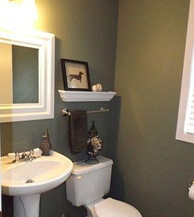 half bath main floor