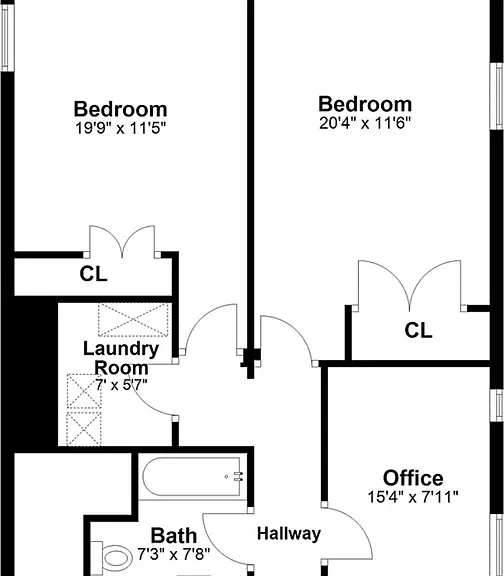 Floorplan - 3rd Floor (Bedrooms)