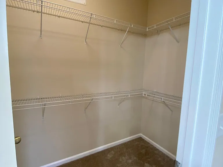 large walk in closet master