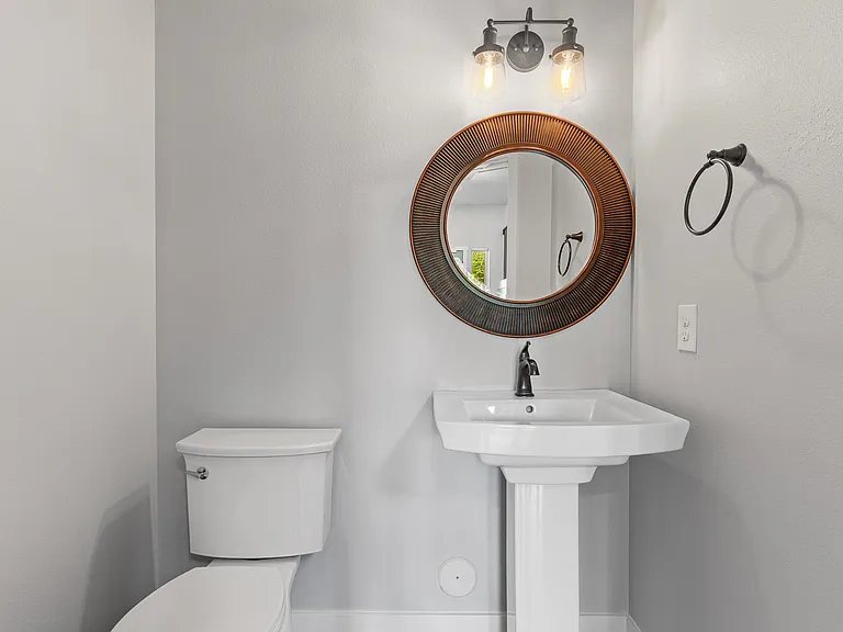 Half Bath on Main Floor by Front Entry
