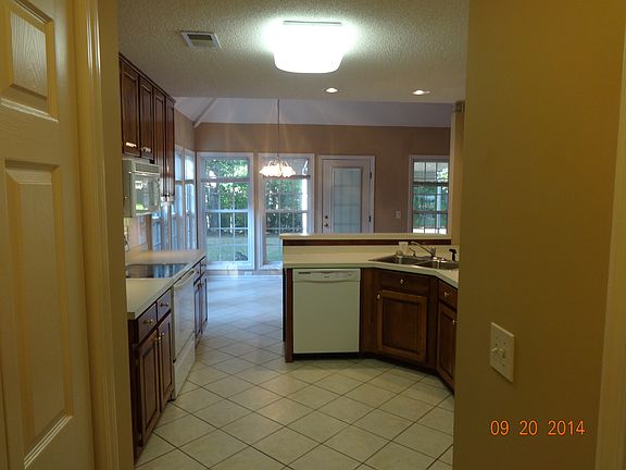 kitchen from garage entry