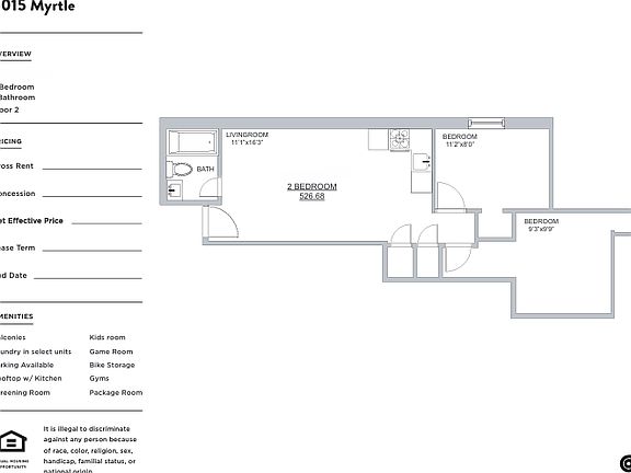 2nd image of 6015 Myrtle Ave #P
