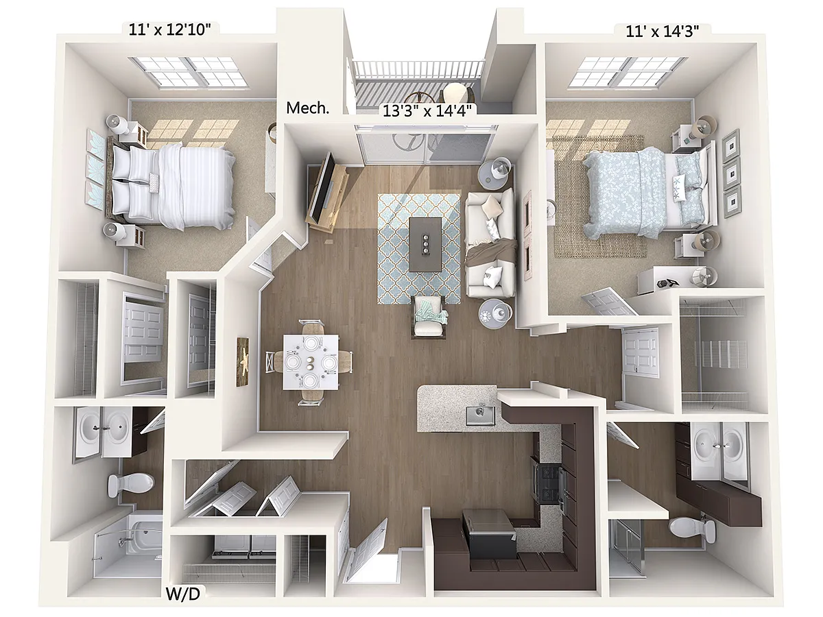 Floor plan B4-E-Floor1