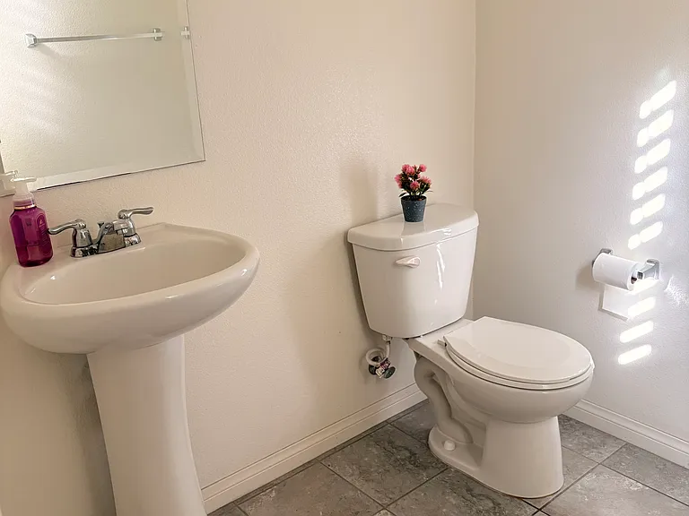 Half bath downstairs