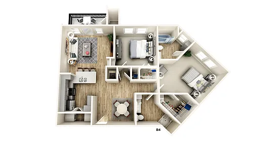 Floor plan B4