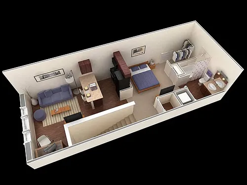 Floor plan Studio