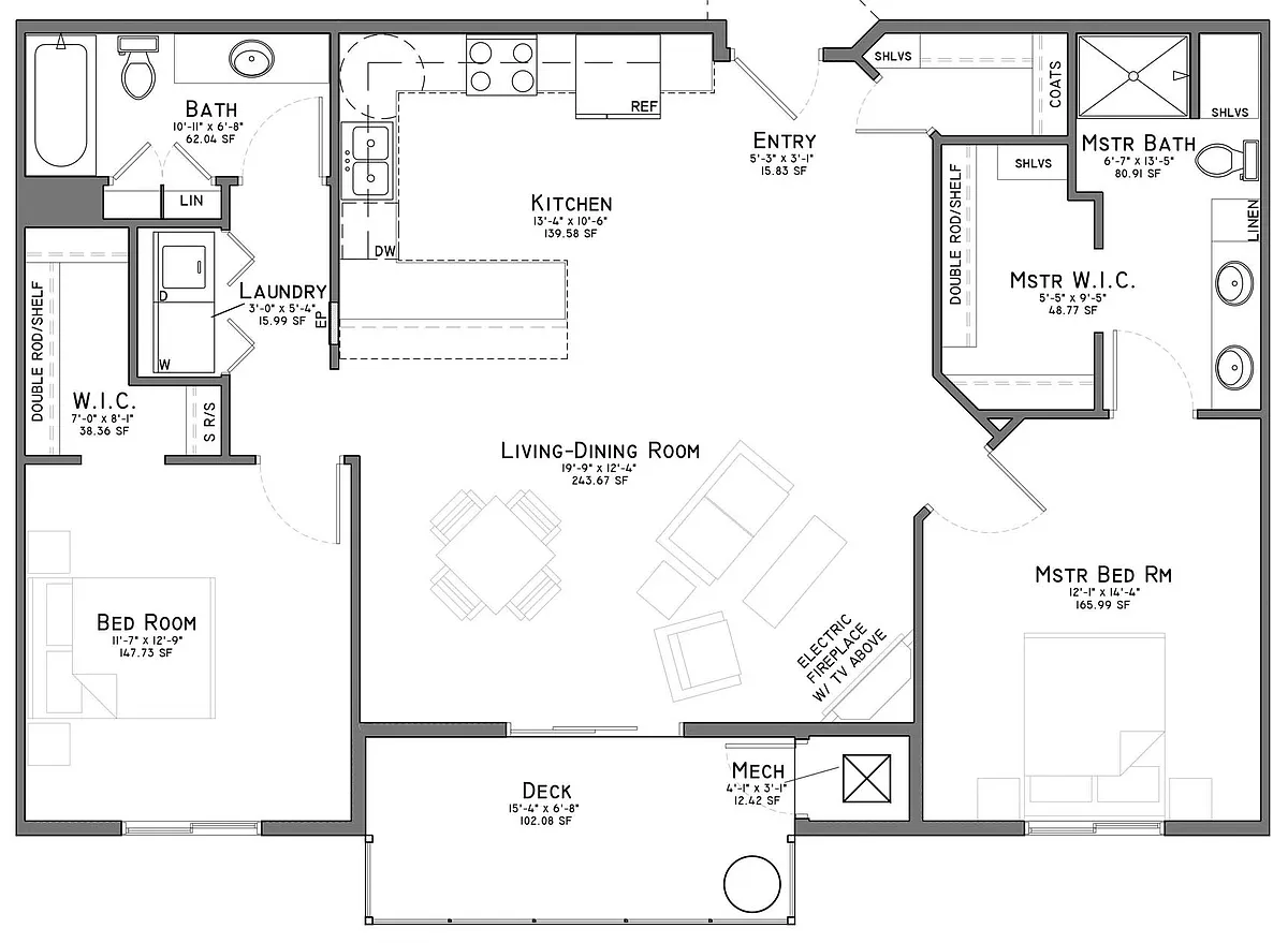 Floor plan Loup (C1-55)
