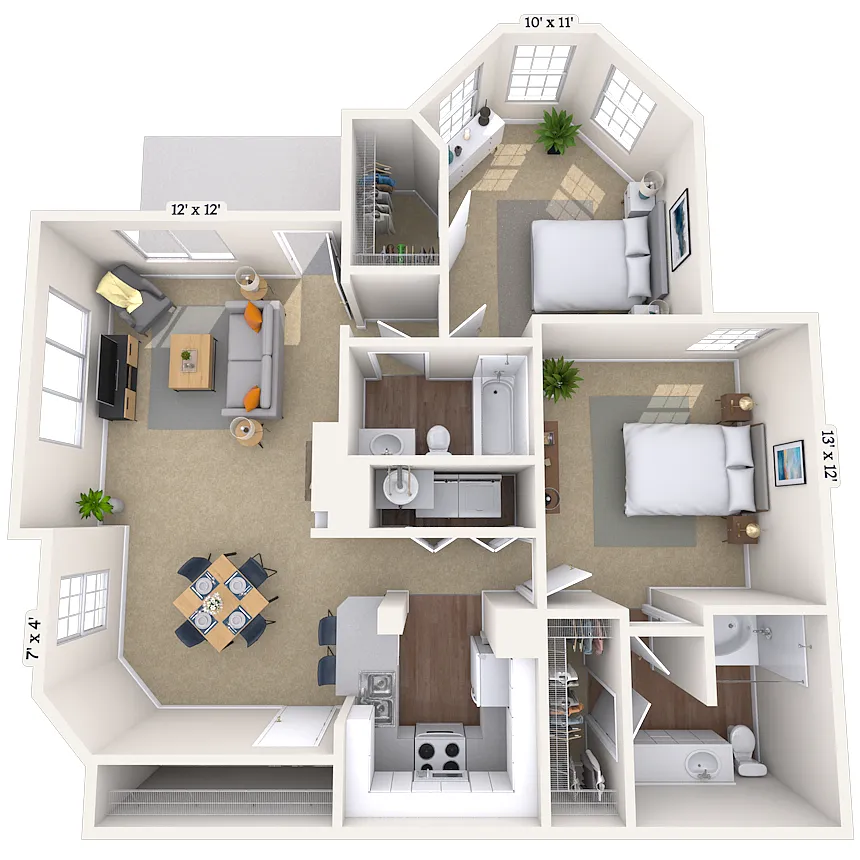 Floor plan Bradford