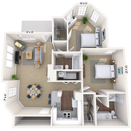 Floor plan Bradford