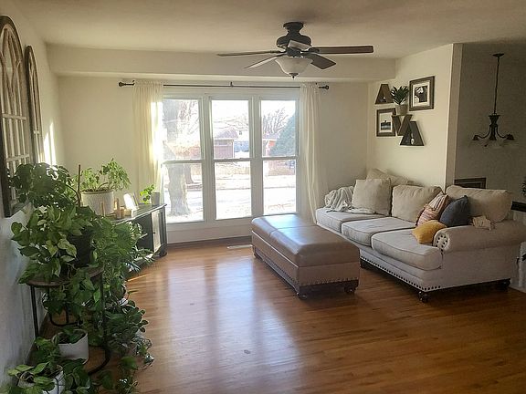 Upstairs living area