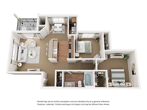 Floor plan Riverbend B