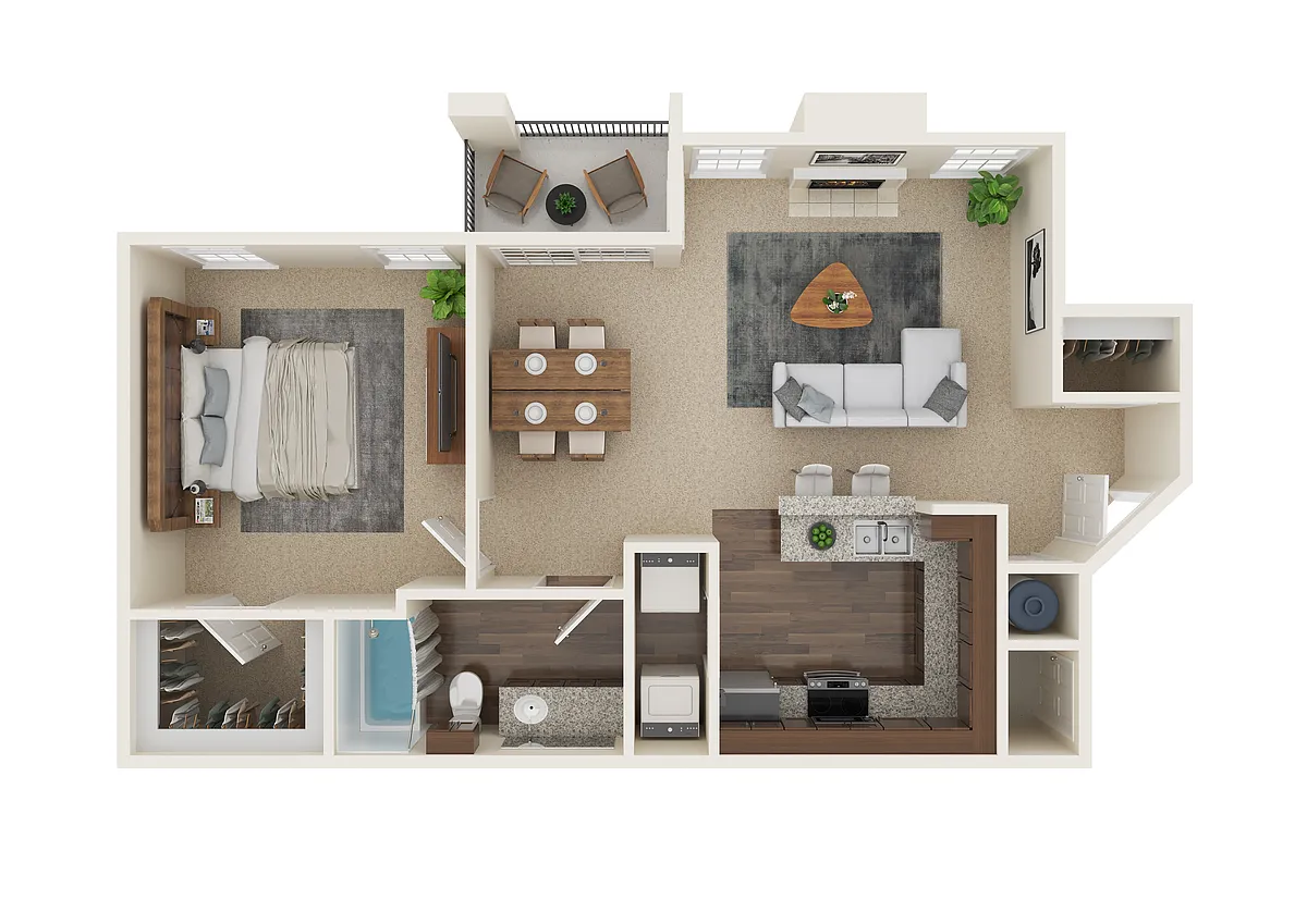 Floor plan The Deluxe