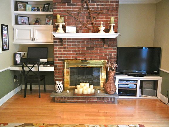 Fireplace and built ins