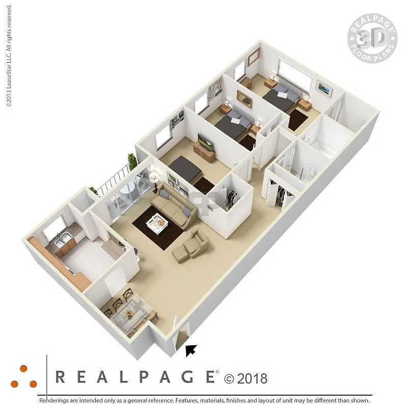Floor plan Three Bedroom