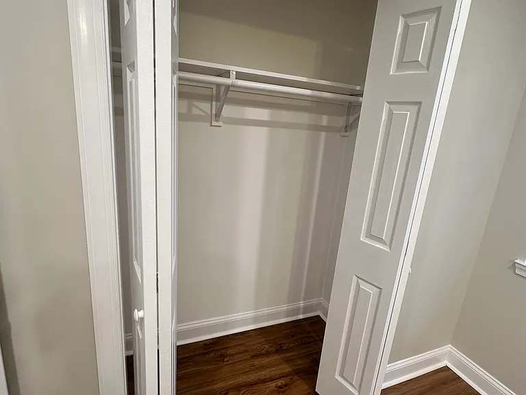 Walk-in closets _ Spacious & bright