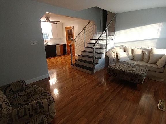 View upon entry through front door