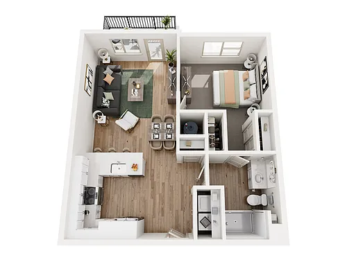 Floor plan Oak