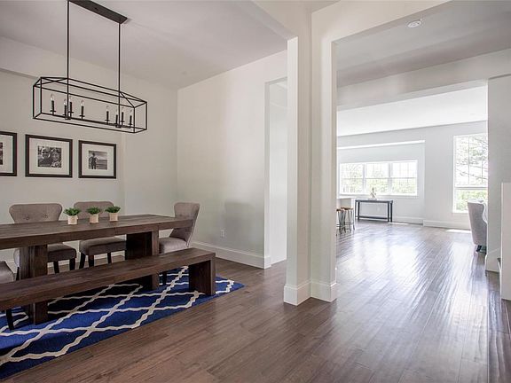 The open feel makes everything feel bright and airy.