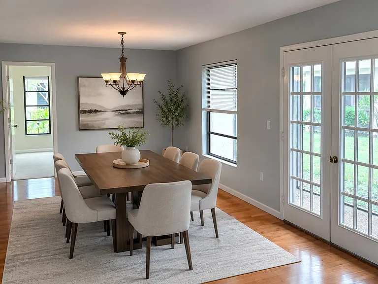 Dining Area Staged (AI)