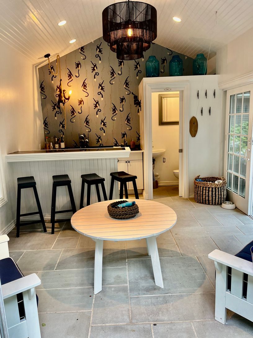  Pool house & half bath