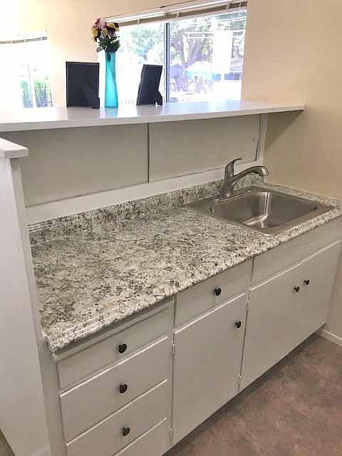 Kitchen counter and bar