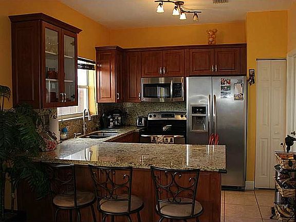 Kitchen with Granite Counter