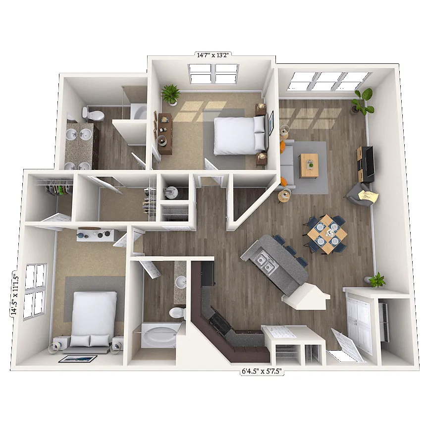 Floor plan The Vanderbilt