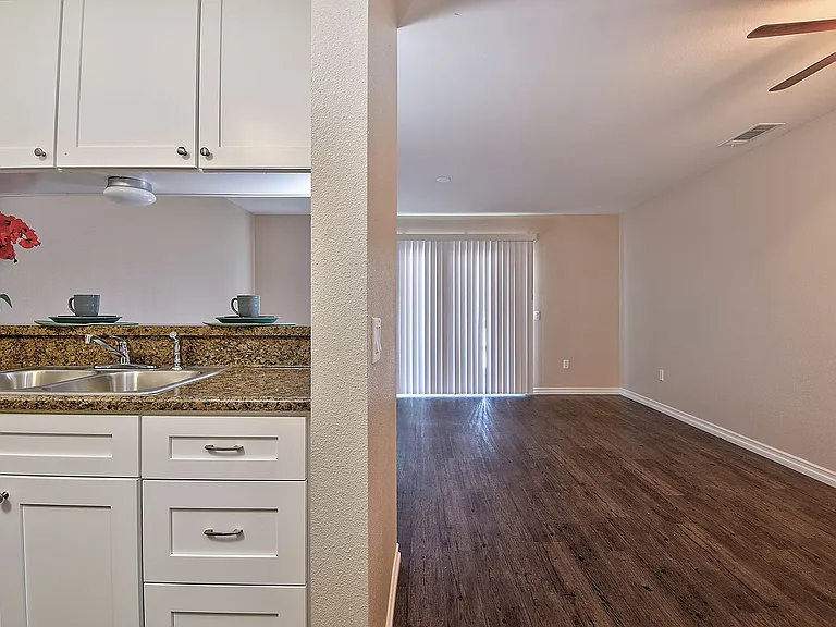 Fairway Manor Apartment Homes Kitchen-Living Area