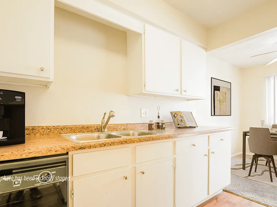 Ample Kitchen Storage and Counter Space
