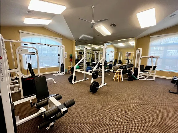 Clubhouse - gym.